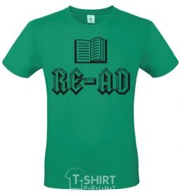 Men's T-Shirt Read kelly-green фото