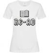 Women's T-shirt Read White фото