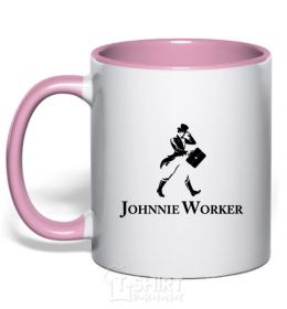Mug with a colored handle