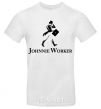 Men's T-Shirt Johnnie Worker White фото