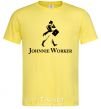 Men's T-Shirt Johnnie Worker cornsilk фото