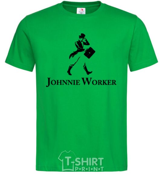 Men's T-Shirt Johnnie Worker kelly-green фото