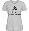 Women's T-shirt Johnnie Worker grey фото