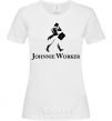 Women's T-shirt Johnnie Worker White фото