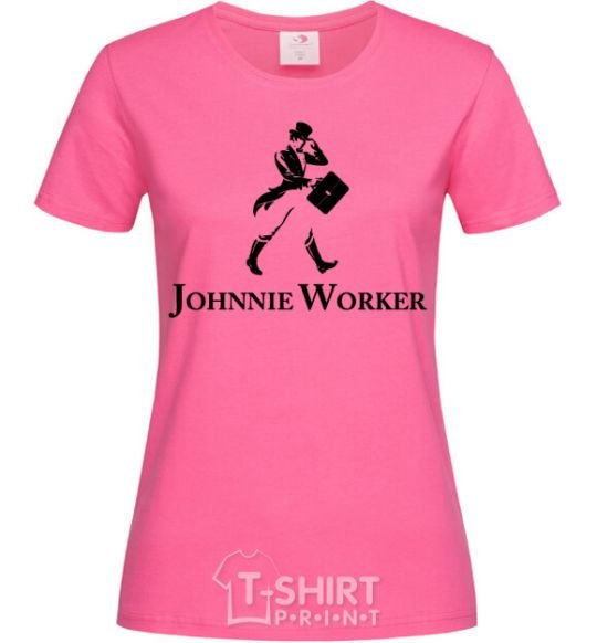 Women's T-shirt Johnnie Worker heliconia фото