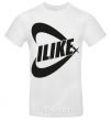 Men's T-Shirt I like White фото