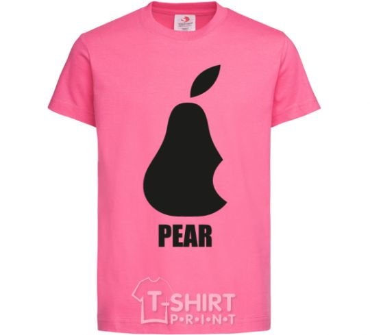 Kids T-shirt Pear heliconia фото