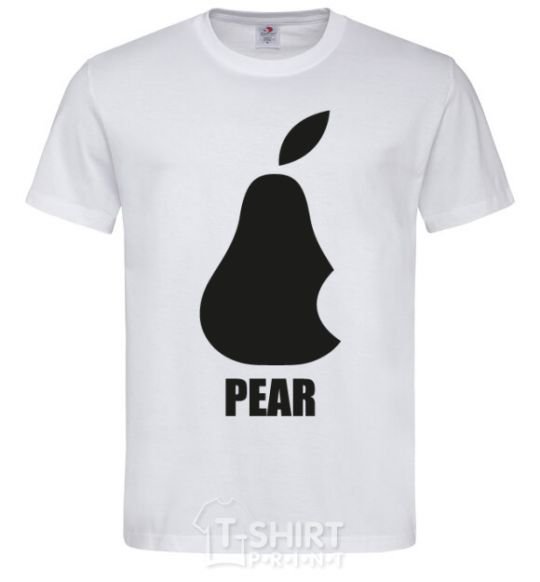 Мужская футболка Pear Белый фото