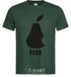 Мужская футболка Pear Темно-зеленый фото