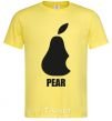 Мужская футболка Pear Лимонный фото