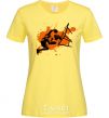 Women's T-shirt Basketball player splash cornsilk фото