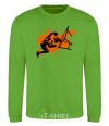 Sweatshirt Basketball player splash orchid-green фото