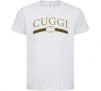 Детская футболка Cuggi Белый фото