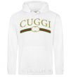 Men`s hoodie Cuggi White фото