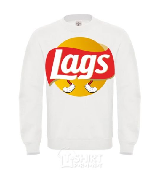 Sweatshirt Lags White фото