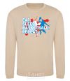 Sweatshirt Eat sleep basketball repeat sand фото