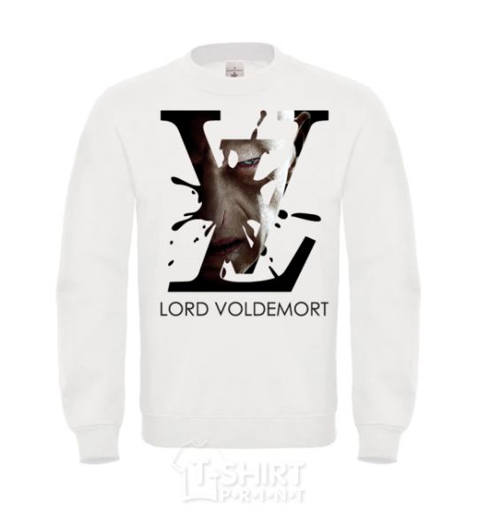 Свитшот Lord Voldemort Белый фото