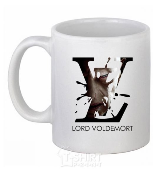 Ceramic mug Lord Voldemort White фото