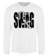 Sweatshirt Swag style White фото