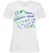 Women's T-shirt Ideas design crestivity White фото