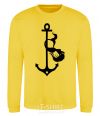 Sweatshirt Русалка pole dance yellow фото