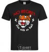 Men's T-Shirt No regret live with no limit black фото