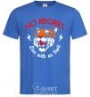 Men's T-Shirt No regret live with no limit royal-blue фото