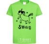 Kids T-shirt Swag unicorn orchid-green фото