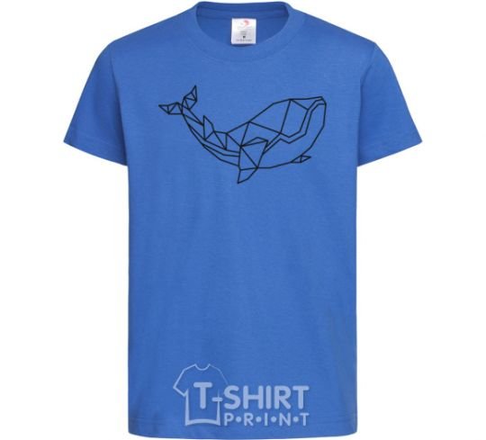 Kids T-shirt Keith Geometry royal-blue фото
