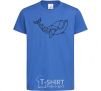 Kids T-shirt Keith Geometry royal-blue фото