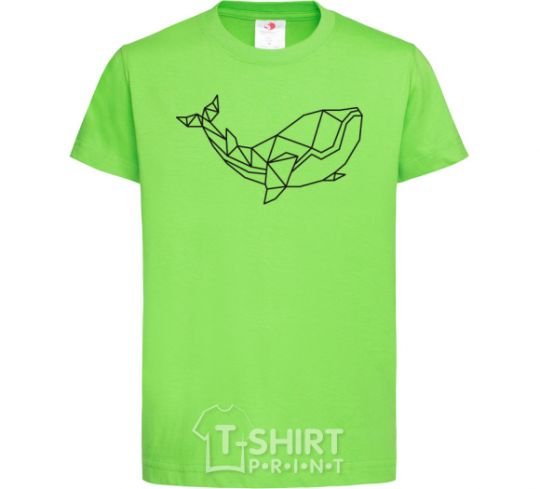 Kids T-shirt Keith Geometry orchid-green фото