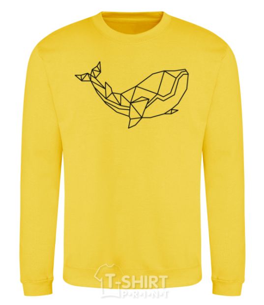 Sweatshirt Keith Geometry yellow фото