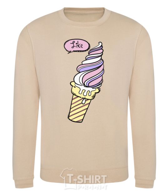 Sweatshirt Like icecream sand фото