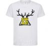 Kids T-shirt Swag horns White фото