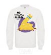 Sweatshirt No drama please White фото