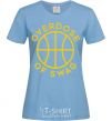 Women's T-shirt Overdose of swag sky-blue фото