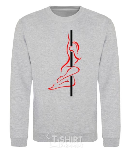 Sweatshirt Pole girl sport-grey фото