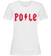 Women's T-shirt Po-le White фото