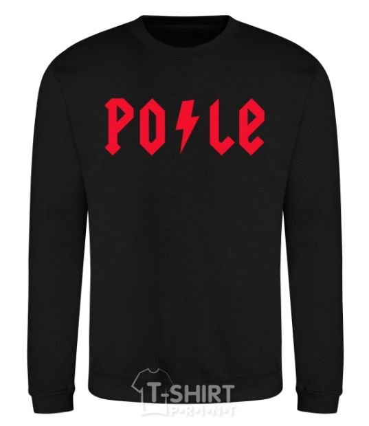 Sweatshirt Po-le black фото