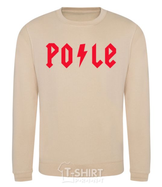 Sweatshirt Po-le sand фото