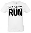 Men's T-Shirt Made to run White фото