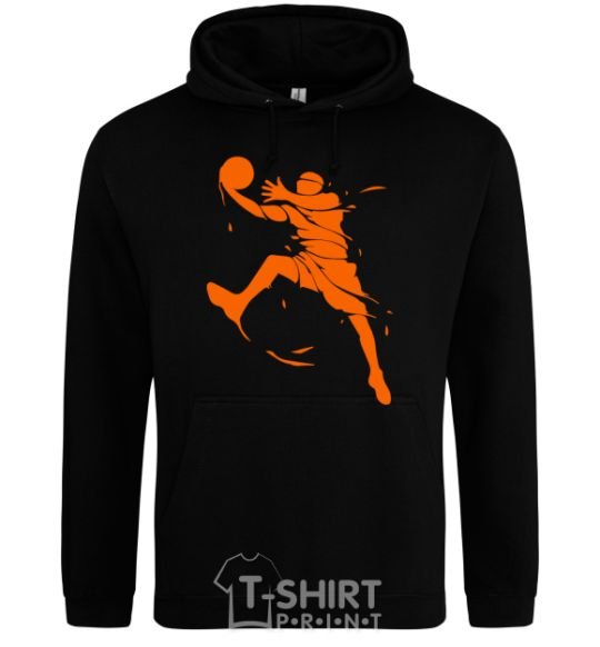 Men`s hoodie Basketball jump black фото