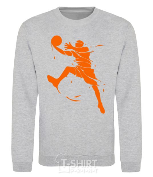 Sweatshirt Basketball jump sport-grey фото