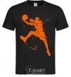 Men's T-Shirt Basketball jump black фото