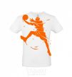 Men's T-Shirt Basketball jump White фото