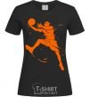 Women's T-shirt Basketball jump black фото