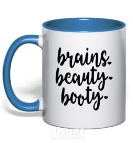 Mug with a colored handle