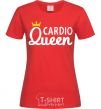 Women's T-shirt Cardio queen red фото