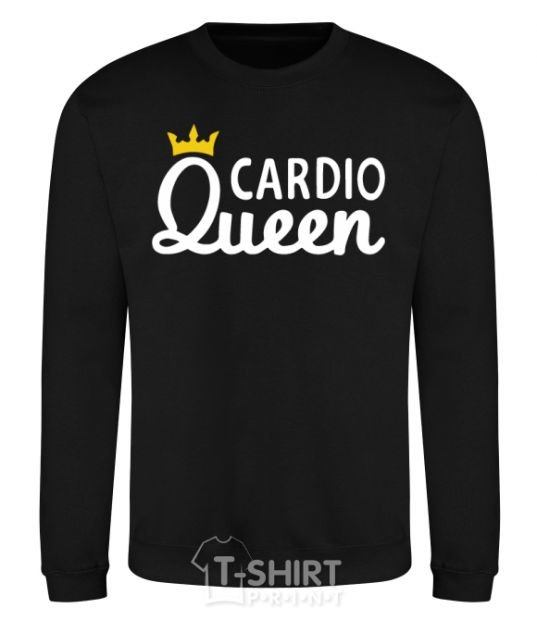 Sweatshirt Cardio queen black фото