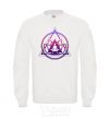 Sweatshirt Yoga lotus White фото